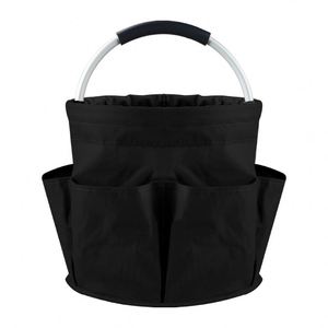 Portable White <b>Rectangle</b> Picnic <b>Basket</b> Foldable 100% Cotton Eco-Friendly <b>Storage</b> Wash Bag 27*29cm Outdoor Activities Beach Home - Product Image 5