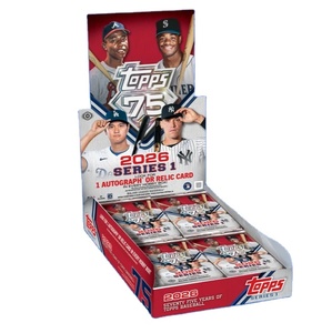 20 Scatole All'ingrosso 2026 Topps Serie 1 Carte da Collezione Baseball Hobby Regalo per Bambini Blind Box Gioco di Carte Collezionabili - Product Image 1