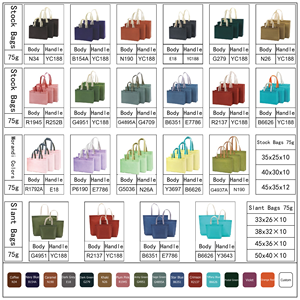 Bolsas de tela no tejida reutilizables personalizadas al por mayor para supermercado, ecológicas y biodegradables - Product Image 4