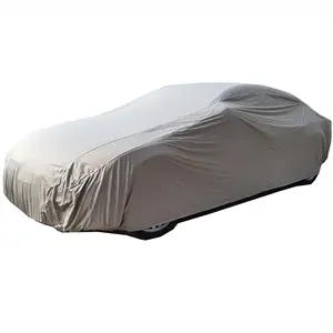 Three Layers knitted Fabric Storm proof Tailor Made Premium 100% Waterproof Outdoor Car Cover