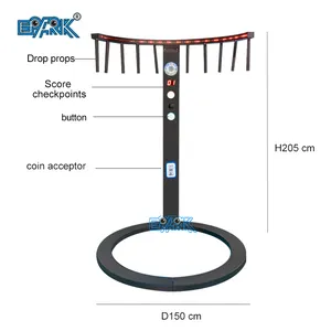 Münz betriebene Reaktions spiel maschine Grabbing Stick Arcade-Spiel maschine Augen Schnelle Trainings maschine Zum Verkauf