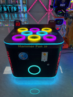 Machine de jeu d'arcade à monnayeur, jeu de récompense : Marteau anti-souris, Marteau anti-grenouille, Marteau anti-taupe