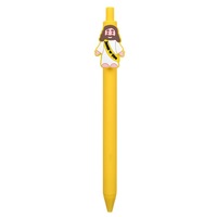 Fournitures de bureau personnalisées en gros : Stylos à bille en PVC sur le thème du sport avec logo chrétien et clip Jésus