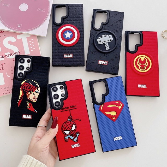 For Samsung Galaxy S26 Ultra S26 S25 S24 S23 S22 S21 Plus Case Cute Cartoon Shockproof Cover Shell Cases