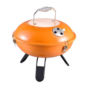 Barbecue Premium OEM d'extérieur avec fenêtre <span class=keywords><strong>de</strong></span> visualisation, pour jardin et <span class=keywords><strong>table</strong></span>, petit, portable, pliable, en acier, avec chariot et <span class=keywords><strong>brasero</strong></span> - Product Image 1