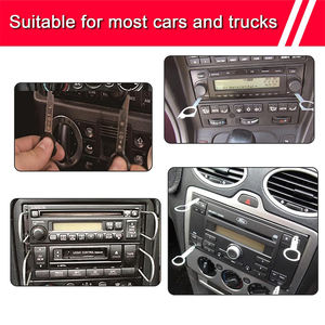 Kit alat penghilang Radio 20 buah, kunci pelepas Stereo kendaraan profesional - Product Image 5
