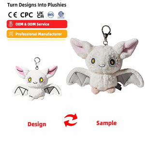 Peluches personnalisées pour Halloween, animaux en peluche sur mesure, porte-clés en peluche personnalisés - Product Image 2