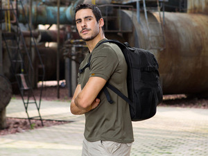 Sac à dos réfléchissant gratuit, sac à dos pour moto, sac à dos pour vélo avec housse de pluie imperméable, sac à dos de randonnée - Product Image 4