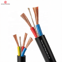 Kabel Berlapis Karet Fleksibel YC 450/750V Konduktor Tembaga Tugas Berat Tahan Air Tahan Minyak