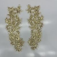 Accessoires de décoration de vêtements en sequins, perles, broderies et dentelle