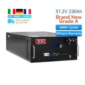 Europe Stock 5Kwh 10Kwh Rack Mounted Solar System Home Residential Energy Storage Battery 10kWh 15Kwh