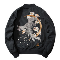 Veste brodée ODM de haute qualité, veste streetwear pour homme, pour marque, échantillonnage rapide, directement de l'usine