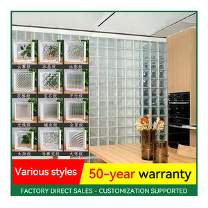 Fabbrica di vendita diretta di <span class=keywords><strong>mattoni</strong></span> di cristallo Ultra-chiaro di vetro fabbrica di <span class=keywords><strong>mattoni</strong></span> decorazione per la casa in vetro solido blocchi di cristallo - Product Image 2