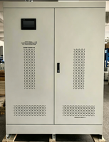 Stabilisateur de tension industriel triphasé SBW haute puissance 500 kVA avec AVR en cuivre, écran LCD, large plage de tension 380 V pour atelier