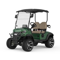 Voiturette de golf électrique 2 places au design élégant, personnalisable, avec batterie au lithium, idéale pour les clubs de golf et les villas – Nouveauté en promotion