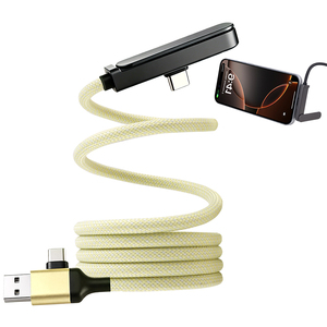 สายชาร์จเร็ว 60W รุ่นขายดีใน TikTok แบบ Type C 360 °   ขาตั้งพับได้สำหรับแท็บเล็ต แล็ปท็อป เดสก์ท็อป สายชาร์จเร็วแม่เหล็ก 60W - Product Image 1