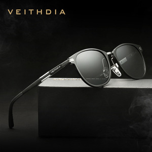 Veithdia Unisex Sunglasses Aluminum Magnesium <b>Frame</b> Polarized UV400 Lens Type 3 For Driving - Product Image 1