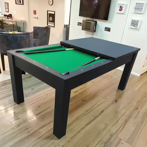 Table de Billard Pliante 2-en-1 pour Maison, 7 Pieds, Style de Meubles, Fonction de Retour de Boule-pour Billard, Salle à Manger, Snooker - Product Image 1