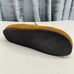 Mocassins pour hommes en cuir de vachette suédé de qualité supérieure, sabots à bout large, chaussures Bireken à semelle souple, pour la maison ou l'extérieur, mocassins décontractés - Product Image 6