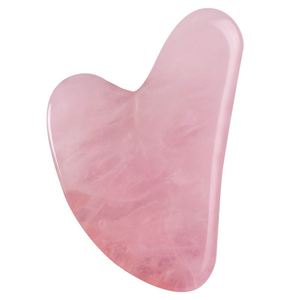 แผ่นขูดหน้ากัวซาหยกขาว รูปหัวใจ สำหรับนวดหน้าเพื่อความงาม  รับทำโลโก้ตามสั่ง - Product Image 5