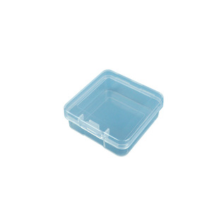 <b>Small</b> Square Transparent PP <b>Box</b> 4.5cm For Jewelry Nail Art Fishing Gear Storage Electronics Accessories - Product Image 5