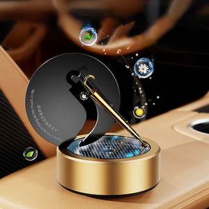 Nuevo ambientador de aire para coche, olor en la decoración de la consola central de estilo, ambientadores de fragancia para coche, pequeño <span class=keywords><strong>paraguas</strong></span> dorado - Product Image 3