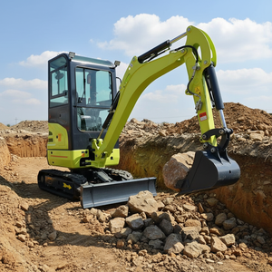 送料無料 EPA/EURO 5 中国製ミニショベル EPA クボタエンジン 2トン 1トン 1.7トン ショベル キャビン付きミニ掘削機 3.5トン 販売中 - Product Image 1