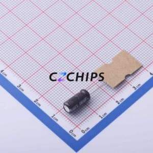 Condensador Electrolítico de Aluminio de Orificio Pasante NXA25V22M5*11 2.5TP, Orificio Pasante, D5xL11mm 22uF 20% 25V 120mA-100kHz - Product Image 2