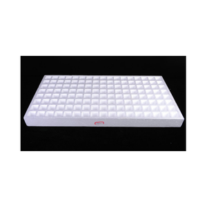 Bandeja de plántulas de espuma blanca para plantar verduras, bandeja de agujero de Tabaco curado con humo flotante sin suelo para plántulas - Product Image 4
