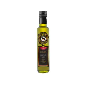 Huile de truffe Coppini fraîchement aromatisée de qualité-Bouteille d'huile d'olive EVO 0,25 L-Une ode aux salades et aux viandes