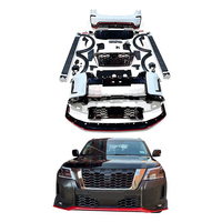 Kit de carrocería ancha pintado modelo NISMO con parachoques, parrilla y capó para Nissan Patrol Y62 2020-2024, guardabarros, estribos laterales y kit de carrocería Facelift