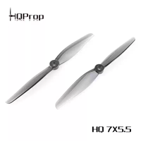 Hélice HQProp 7X5.5 à 2 pales 7055, hélice à haute efficacité pour avion à double moteur quadricoptère longue portée de 7 pouces
