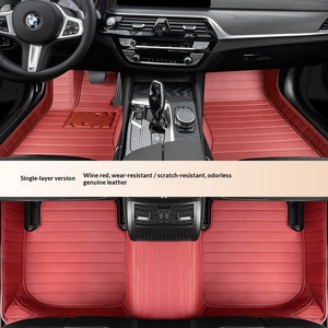 Tapis de sol de voiture en cuir sur mesure, design double couche entièrement enveloppant, antidérapant pour Zeeker - Product Image 6