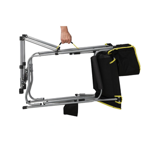 Mejor Venta al aire libre Rocker Camping silla portátil plegable ocio sillas con portavasos - Product Image 6