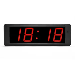 Screen Digital Display Counter LED Digital Countdown Timer Gym Fitness Wall Clock