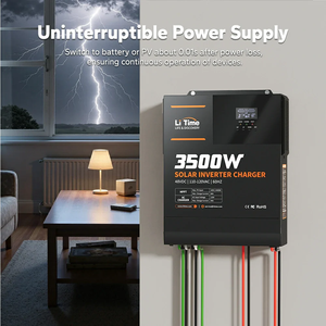 Ad alta potenza di uscita 48V 4400 <span class=keywords><strong>Watt</strong></span> 60Hz monofase puro sinusoidale Inverter caricatore MPPT solare Controller con indicatore <span class=keywords><strong>a</strong></span> LED - Product Image 5