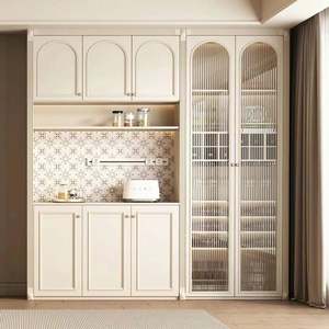 Meuble de rangement pour la maison de style français, pour la chambre à coucher, le vin et la vaisselle, pour la salle à manger et le salon, pour les villas et les caves à vin - Product Image 2