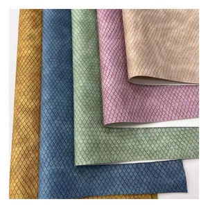 Rắn nổi <span class=keywords><strong>Python</strong></span> in <span class=keywords><strong>PU</strong></span> da tổng hợp vải cho túi giày - Product Image 3