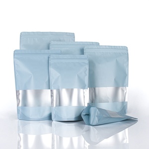 En Stock alimentos de grado alimenticio alimentos secos Snack Stand Up bolsa de plástico Biltong carne seca embalaje <span class=keywords><strong>bolsas</strong></span> de pie con ventana - Product Image 3