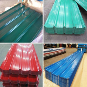 A36 Q235 المعادن انحياز PPGI المموج لوح صلب مجلفن تسقيف لوحة الزنك ألواح أسطح - Product Image 6