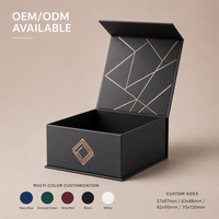 Jeu de cartes de poker personnalisé de luxe - Boîte cadeau magnétique en carton rigide de qualité supérieure - Écologique, durable, coins arrondis, pour usage familial