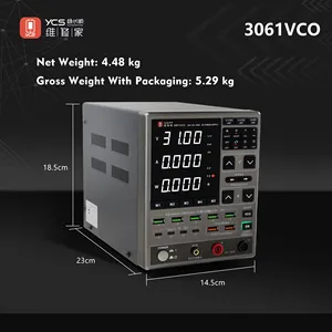 YCS 3061VCO Einstellbares DC-Netzteil 30V6A mit OCP-Schutz für Handy-Reparatur Digitaler Multifunktionaler Spannungs-Strom-<span class=keywords><strong>Tester</strong></span> - Product Image 4