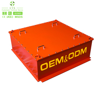 Solusi Baterai Lithium Iron Phosphate Tahan Air Efisiensi Tinggi CTS 48V 300Ah 400Ah untuk Mobil Tambang OEM ODM