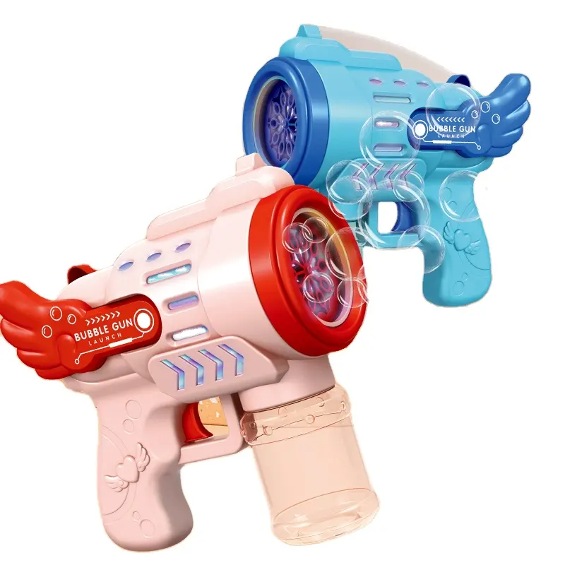 Pistolet à bulles automatique pour enfants, haute qualité, pistolet à eau riche, jouet pour l'extérieur, 10 cellules, nouveau, 2022