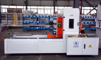 Machine à rainurer CNC à double vis 380V contrôlée, 50-110mm/110-250mm/110-400mm, pour l'alimentation en eau sous pression en PVC