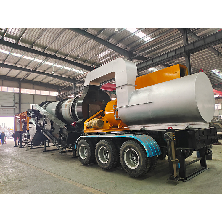 portable mobile asphalt mixing plant for sale