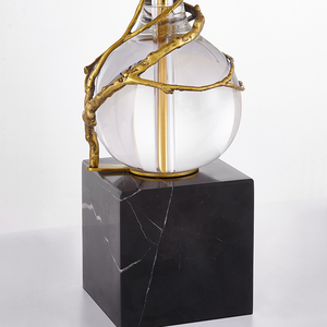Lampe de table de luxe avec verre doré pour la maison et l'hôtel - Product Image 4