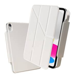 2024 iPad เคสป้องกันอากาศพับได้ <span class=keywords><strong>Y</strong></span> เคสแท็บเล็ตวัสดุกระจกสองด้านแม่เหล็กบางแบบพับได้ - Product Image 5