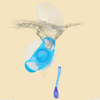 Bol pour bébé à aspiration en plastique PP sans BPA avec cuillère prix d'usine pour enfants et tout-petits bol d'alimentation pour bébé