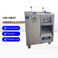 Machine à trancher la viande fraîche automatique multifonctionnelle en acier inoxydable haute puissance, hachoir à viande pour restaurant